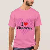 ライノセロが大好き Tシャツ (正面)