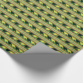 ライノセロスサファリウィーブパターン ラッピングペーパー (角)