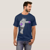 ライノ ボクサー ボクシンググローブ ボクシング Tシャツ (正面フル)