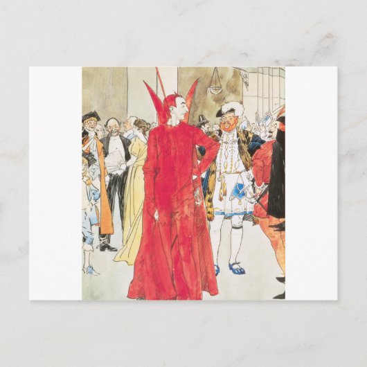 ライバルのメフィストヘレス：フィリップ・ウィリアム5月； 1895 ポストカード (正面)