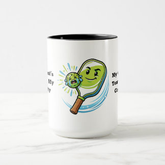 ライバルの涙でコーヒーは塩辛い 面白いピック マグカップ