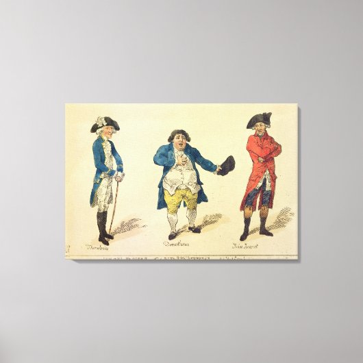 ライバル候補 キャンバスプリント (正面)