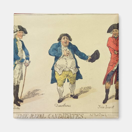 ライバル候補 マグネット (正面)