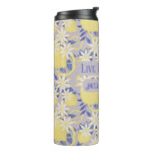 ライパーソナライズされたブ愛教え水色レモン タンブラー (回転左)
