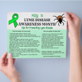 ライパーソナライズされたム病予防教育 チラシ (手)