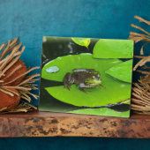 ライパードでブルカエル フォトプラーク (側面)