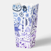 ライフおもしろいスケッチノートパターン5bの自然 フェイバーボックス (裏面)