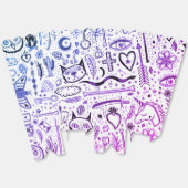 ライフおもしろいスケッチノートパターン5bの自然 フェイバーボックス (見開き)