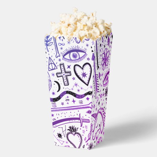 ライフおもしろいスケッチノートパターン5bの自然 フェイバーボックス (はじけた状態)