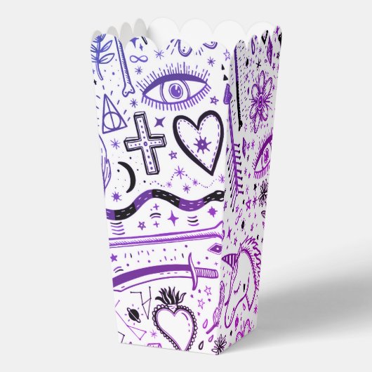 ライフおもしろいスケッチノートパターン5bの自然 フェイバーボックス (正面)