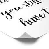 ライフおもしろい引用文ライフユーモアのあることわざ ポスター (角)