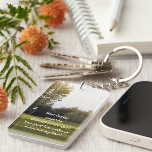 ライフお祝いキープサクゴルフコースゴルフ キーホルダー (正面右)