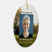 ライフお祝いキープサクゴルフコースゴルフ セラミックオーナメント (右)