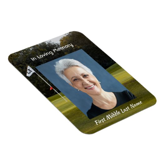 ライフお祝いキープサクゴルフコースゴルフ マグネット (右側)