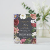 ライフお祝いバラフローラ葬儀 案内ポストカード (スタンド正面)