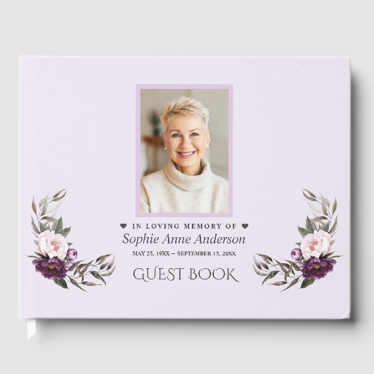 ライフお祝いフローラ写真葬儀記念館 ゲストブック (正面)