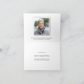 ライフお祝いフローラ葬儀サンキューカード サンキューカード (内部)