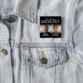 ライフお祝いボタンのダブル 缶バッジ (インサイチュ)