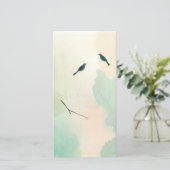 ライフお祝い手作り葬儀招待状 (スタンド正面)