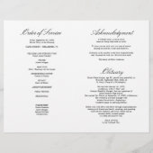 ライフお祝い折り畳みプログラムのソフト チラシ (裏面)