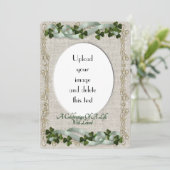 ライフお祝い招待状アイルランドテーマ 招待状 (スタンド正面)