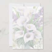 ライフお祝い葬儀カラリリーフローラ 招待状 (裏面)