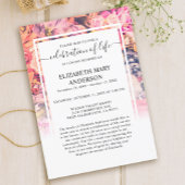 ライフお祝い葬儀メモリアル明るいフローラ 招待状