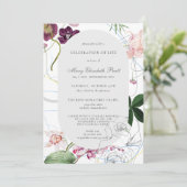 ライフお祝い葬式ボモダンホフローラ 招待状 (スタンド正面)