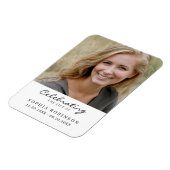 ライフお祝い記念撮影祈りの言葉記念 マグネット (左側)