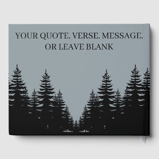 ライフお祝い魚釣り葬儀記念 ゲストブック (裏面)