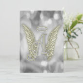 ライフお祝い – シルバー 招待状 (スタンド正面)