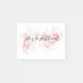 ライフが短すぎてポストイットのノートを待てない ポストイット (正面)