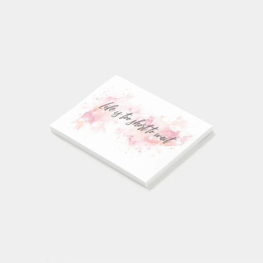 ライフが短すぎてポストイットのノートを待てない ポストイット (アングル)