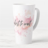 ライフが短すぎてラテマグを待てないやる気を起こさせる- カフェラテマグ (右アングル)