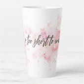 ライフが短すぎてラテマグを待てないやる気を起こさせる- カフェラテマグ (正面)