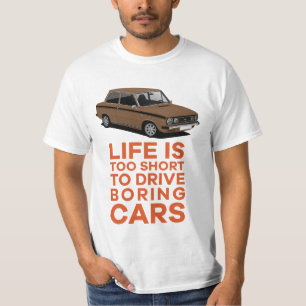 ライフが短すぎる – DAF 66セダン – 28色 Tシャツ