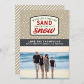 ライフが砂をくれたら サンドビーチホリデー クリスマス (正面/裏面)