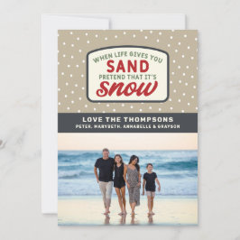 ライフが砂をくれたら サンドビーチホリデー クリスマス