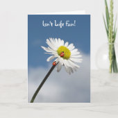 ライフでないおもしろい カード (正面)