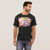 ライフと息を選択 Tシャツ (正面フル)