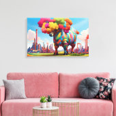 ライフと革命 キャンバスプリント (インサイチュ (リビング))