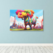 ライフと革命 キャンバスプリント (インサイチュ (ウッドフロア))