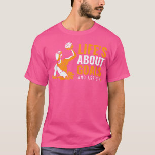 ライフについてゴールウォーターポロ男の子ウォーターポロ Tシャツ