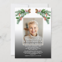 ライフのお祝い ウィンターブーケ フォトメモリアル