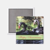 ライフのためのメイツブラックスワンス記念日マグネット マグネット (正面/裏面)