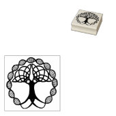 ライフのケルトの木ラバースタンプ ラバースタンプ (押印)