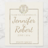 ライフのケルトの木金ゴールドシスルワインラベル ワインラベル (シングルラベル)