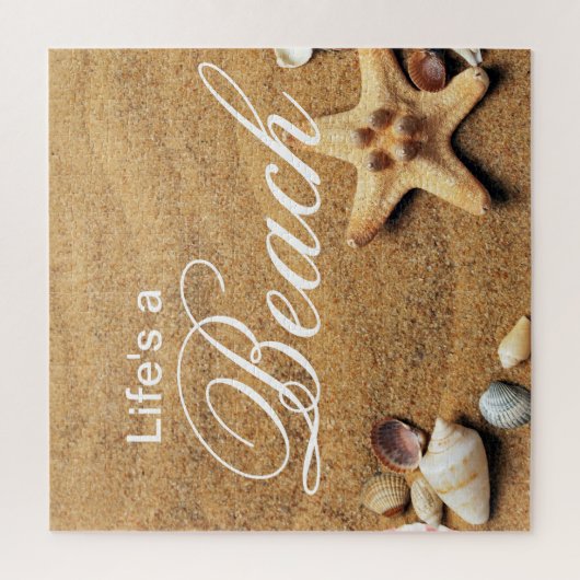 ライフのビーチをテーマにしたジグソーパズル ジグソーパズル (縦)