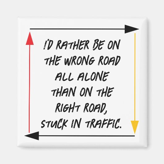 ライフの方向 マグネット (正面)