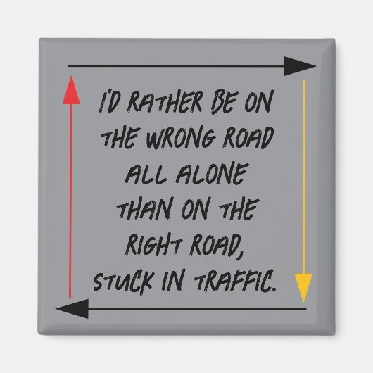 ライフの方向 マグネット (正面)